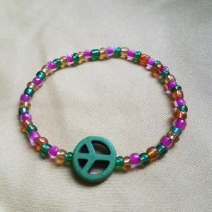 🦋Peace Sign Ankle Bracelet/Bracelet